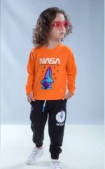 ست بلوز و شلوار پسرانه طرح NASA