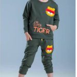 ست بلوز و شلوار پسرانه طرح TIGER